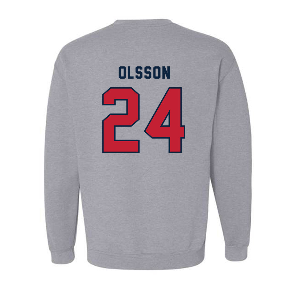 Richmond - NCAA Men's Lacrosse : Lukas Olsson - Classic Shersey Crewneck Sweatshirt-1