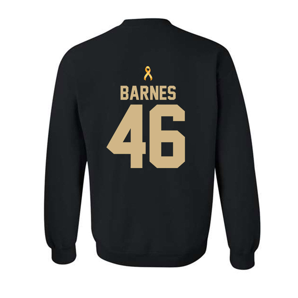 Tulsa - NCAA Men's Basketball : Isaiah Barnes - Dribble For Joy Black Classic Shersey Crewneck Sweatshirt