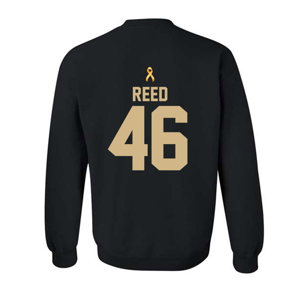 Tulsa - NCAA Men's Basketball : Matt Reed - Dribble For Joy Black Classic Shersey Crewneck Sweatshirt