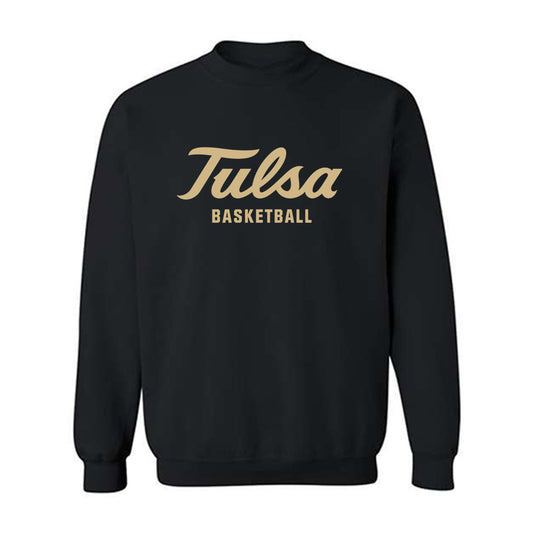 Tulsa - NCAA Men's Basketball : Tyshawn Archie - Dribble For Joy Black Classic Shersey Crewneck Sweatshirt