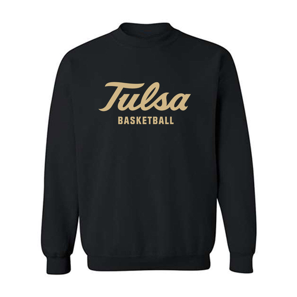 Tulsa - NCAA Men's Basketball : Ben Radford - Dribble For Joy Black Classic Shersey Crewneck Sweatshirt