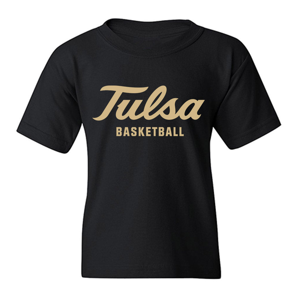 Tulsa - NCAA Men's Basketball : Jared Garcia - Dribble For Joy Black Classic Shersey Youth T-Shirt