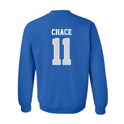 Indiana State - NCAA Baseball : Cole Chace - Classic Shersey Crewneck Sweatshirt-1