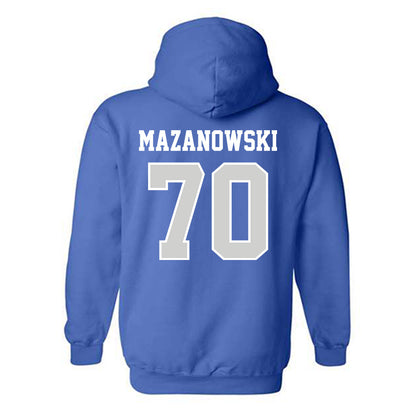Indiana State - NCAA Football : Bradyn Mazanowski - Classic Shersey Hooded Sweatshirt-1