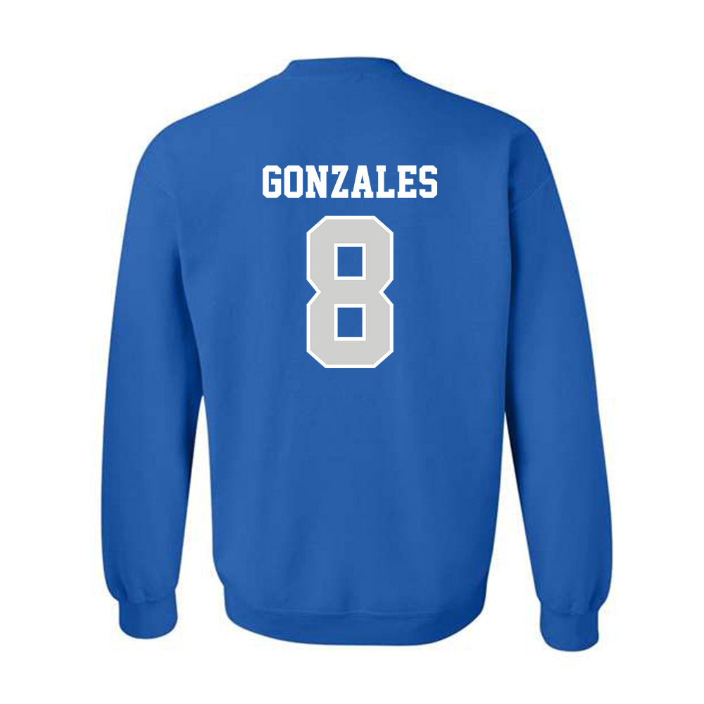 Indiana State - NCAA Football : Nathan Gonzales - Classic Shersey Crewneck Sweatshirt-1