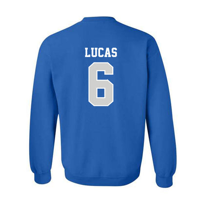 Indiana State - NCAA Baseball : Sander Lucas - Classic Shersey Crewneck Sweatshirt-1
