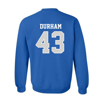 Indiana State - NCAA Football : Braydon Durham - Classic Shersey Crewneck Sweatshirt-1