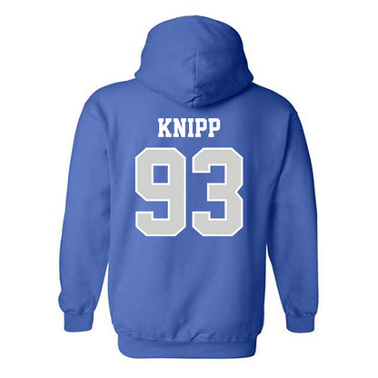 Indiana State - NCAA Football : Mason Knipp - Classic Shersey Hooded Sweatshirt-1