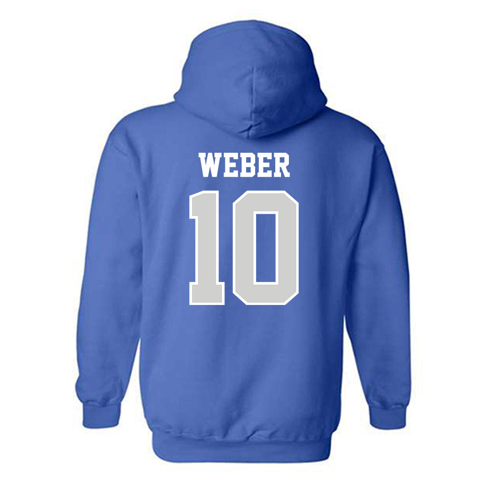 Indiana State - NCAA Women's Volleyball : Emily Weber - Classic Shersey Hooded Sweatshirt-1