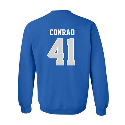 Indiana State - NCAA Football : Spencer Conrad - Classic Shersey Crewneck Sweatshirt-1