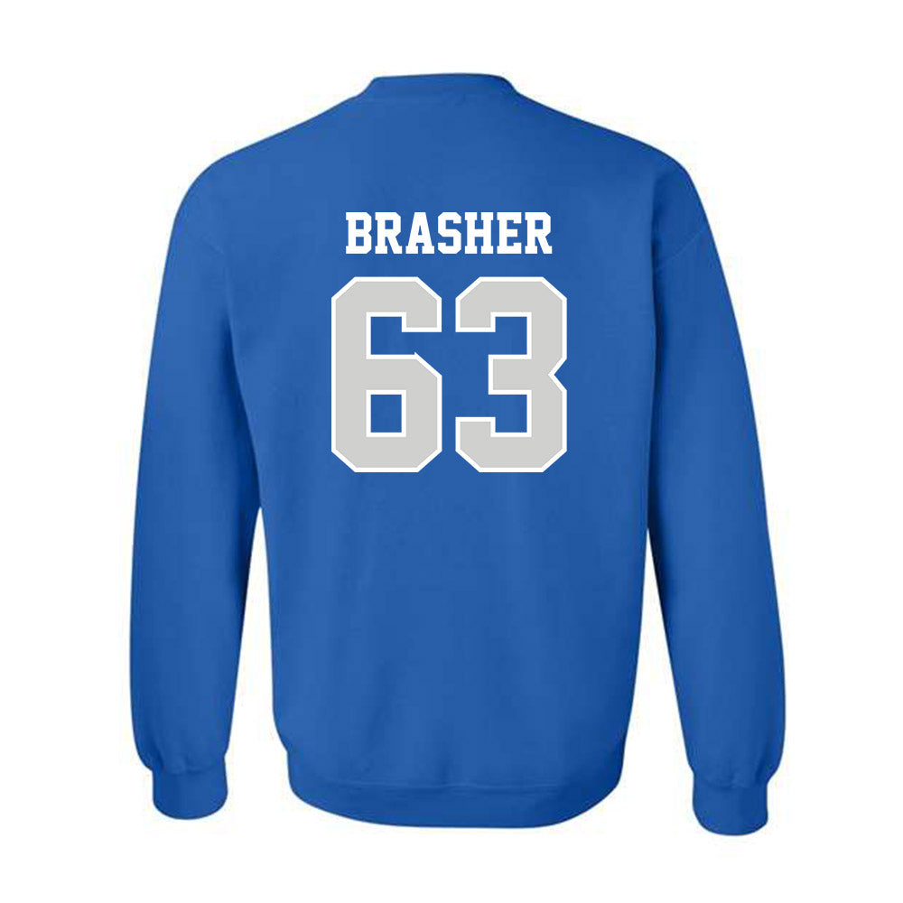 Indiana State - NCAA Football : Benjamin Brasher - Classic Shersey Crewneck Sweatshirt-1