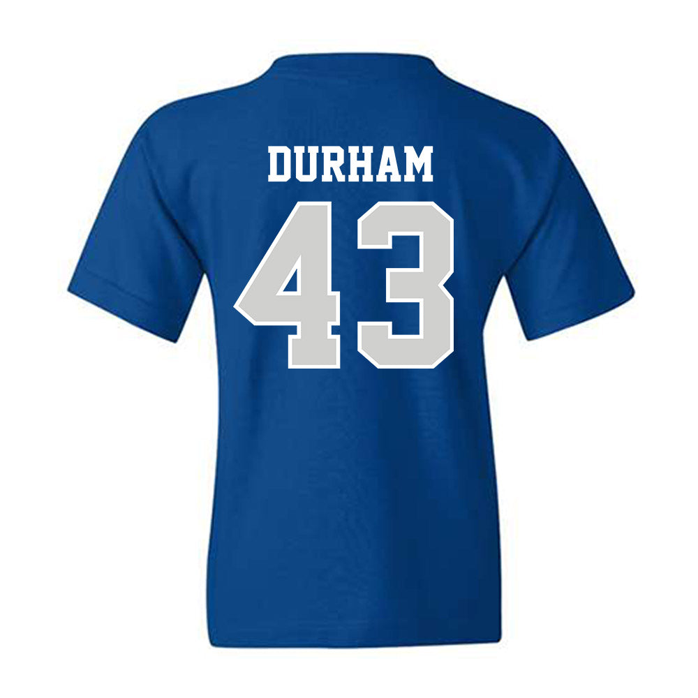 Indiana State - NCAA Football : Braydon Durham - Classic Shersey Youth T-Shirt-1