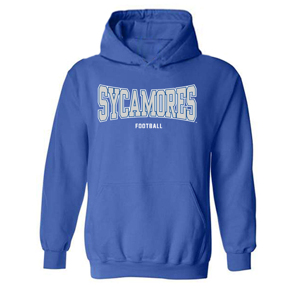 Indiana State - NCAA Football : BJ Wuest - Classic Shersey Hooded Sweatshirt-0