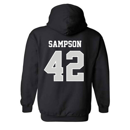 Indiana State - NCAA Football : Braxton Sampson - Classic Shersey Hooded Sweatshirt-1