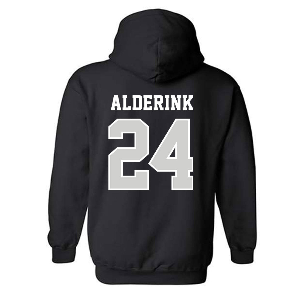 Indiana State - NCAA Men's Basketball : Merritt Alderink - Classic Shersey Hooded Sweatshirt-1