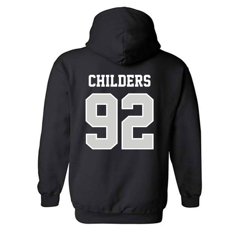 Indiana State - NCAA Football : Jayden Childers - Classic Shersey Hooded Sweatshirt-1