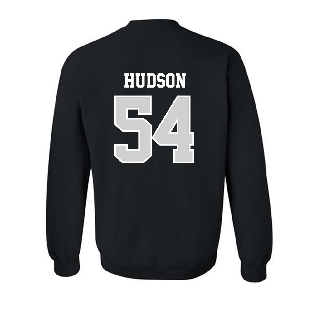 Indiana State - NCAA Football : Zeshaun Hudson - Classic Shersey Crewneck Sweatshirt-1