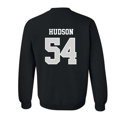 Indiana State - NCAA Football : Zeshaun Hudson - Classic Shersey Crewneck Sweatshirt-1