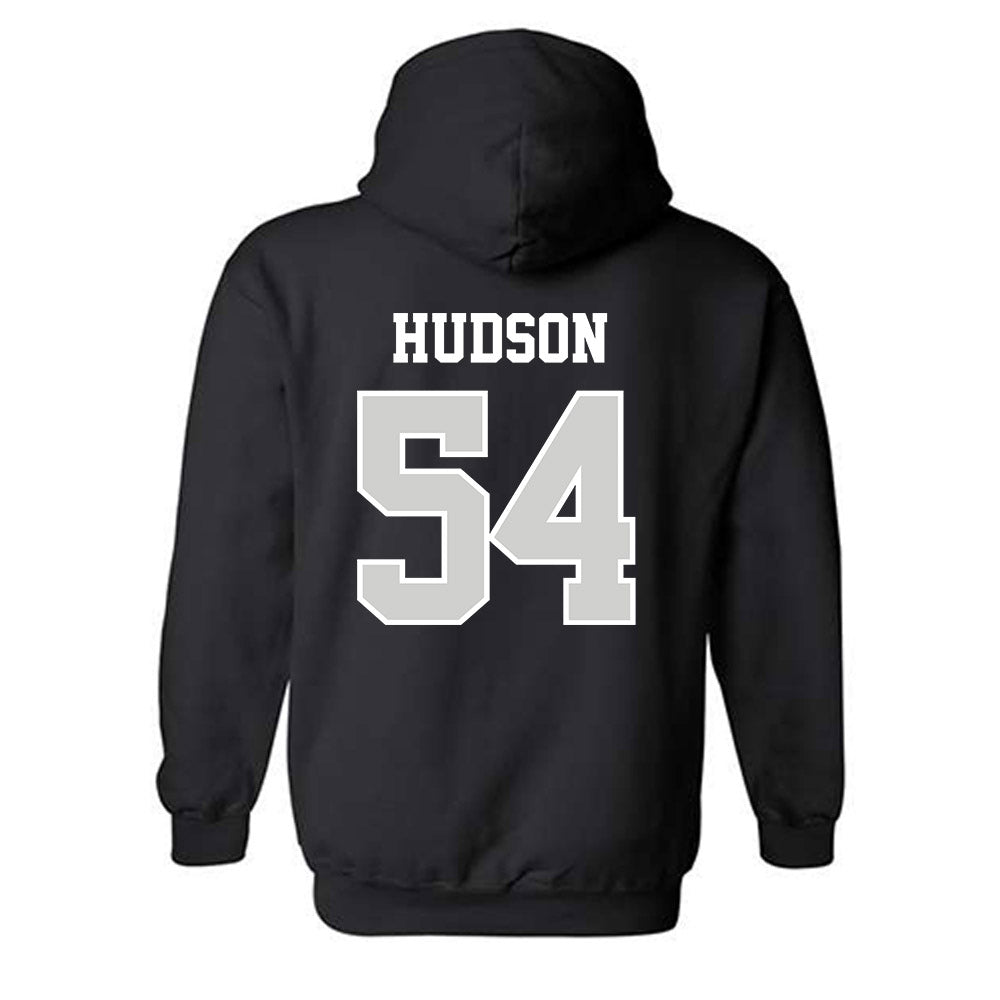 Indiana State - NCAA Football : Zeshaun Hudson - Classic Shersey Hooded Sweatshirt-1