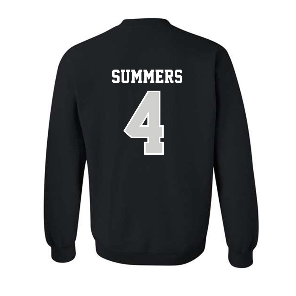 Indiana State - NCAA Men's Basketball : Jahni Summers - Classic Shersey Crewneck Sweatshirt-1