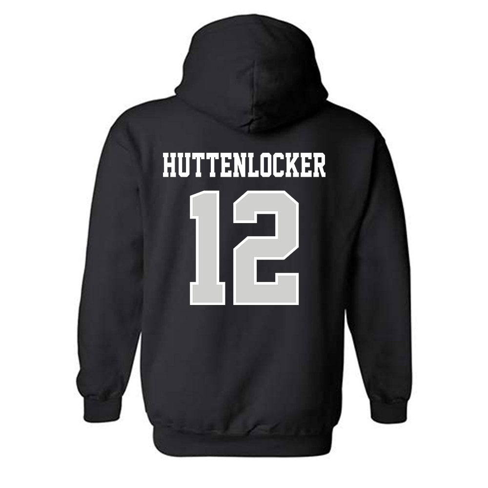 Indiana State - NCAA Men's Basketball : Caden Huttenlocker - Classic Shersey Hooded Sweatshirt-1