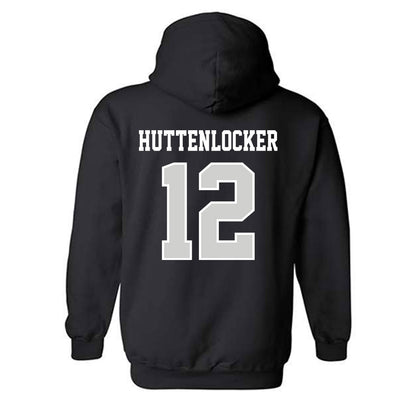 Indiana State - NCAA Men's Basketball : Caden Huttenlocker - Classic Shersey Hooded Sweatshirt-1