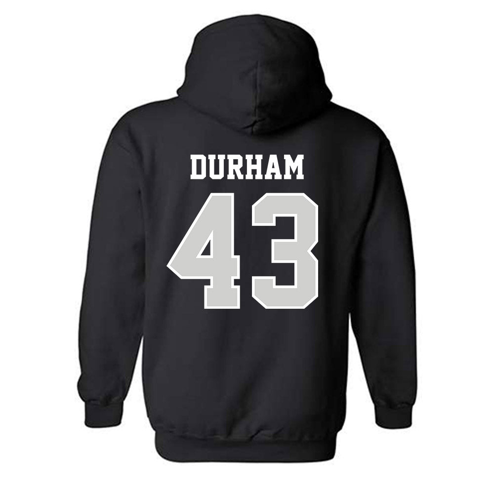 Indiana State - NCAA Football : Braydon Durham - Classic Shersey Hooded Sweatshirt-1