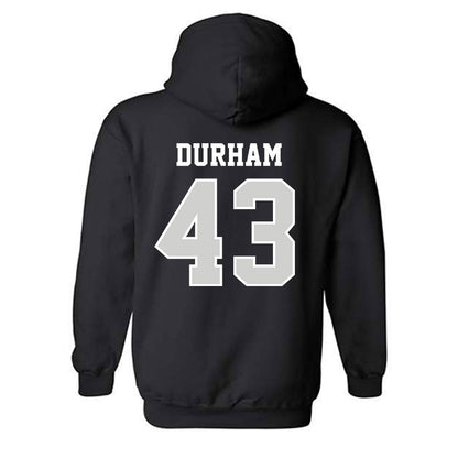Indiana State - NCAA Football : Braydon Durham - Classic Shersey Hooded Sweatshirt-1
