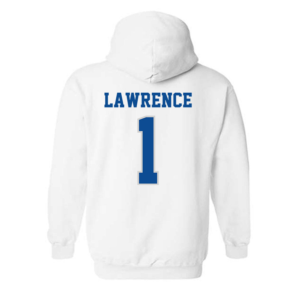 Indiana State - NCAA Football : Plez Lawrence - Classic Shersey Hooded Sweatshirt-1
