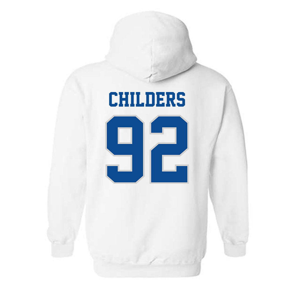 Indiana State - NCAA Football : Jayden Childers - Classic Shersey Hooded Sweatshirt-1