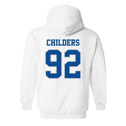 Indiana State - NCAA Football : Jayden Childers - Classic Shersey Hooded Sweatshirt-1