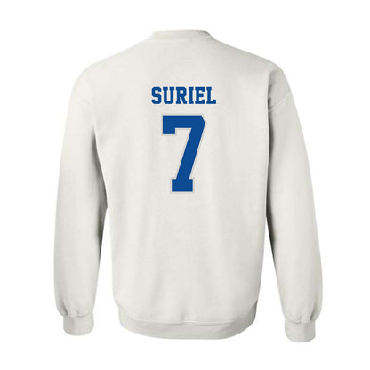 Indiana State - NCAA Baseball : Breyllin Suriel - Classic Shersey Crewneck Sweatshirt-1