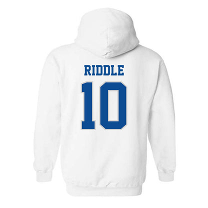 Indiana State - NCAA Football : Brock Riddle - Classic Shersey Hooded Sweatshirt-1