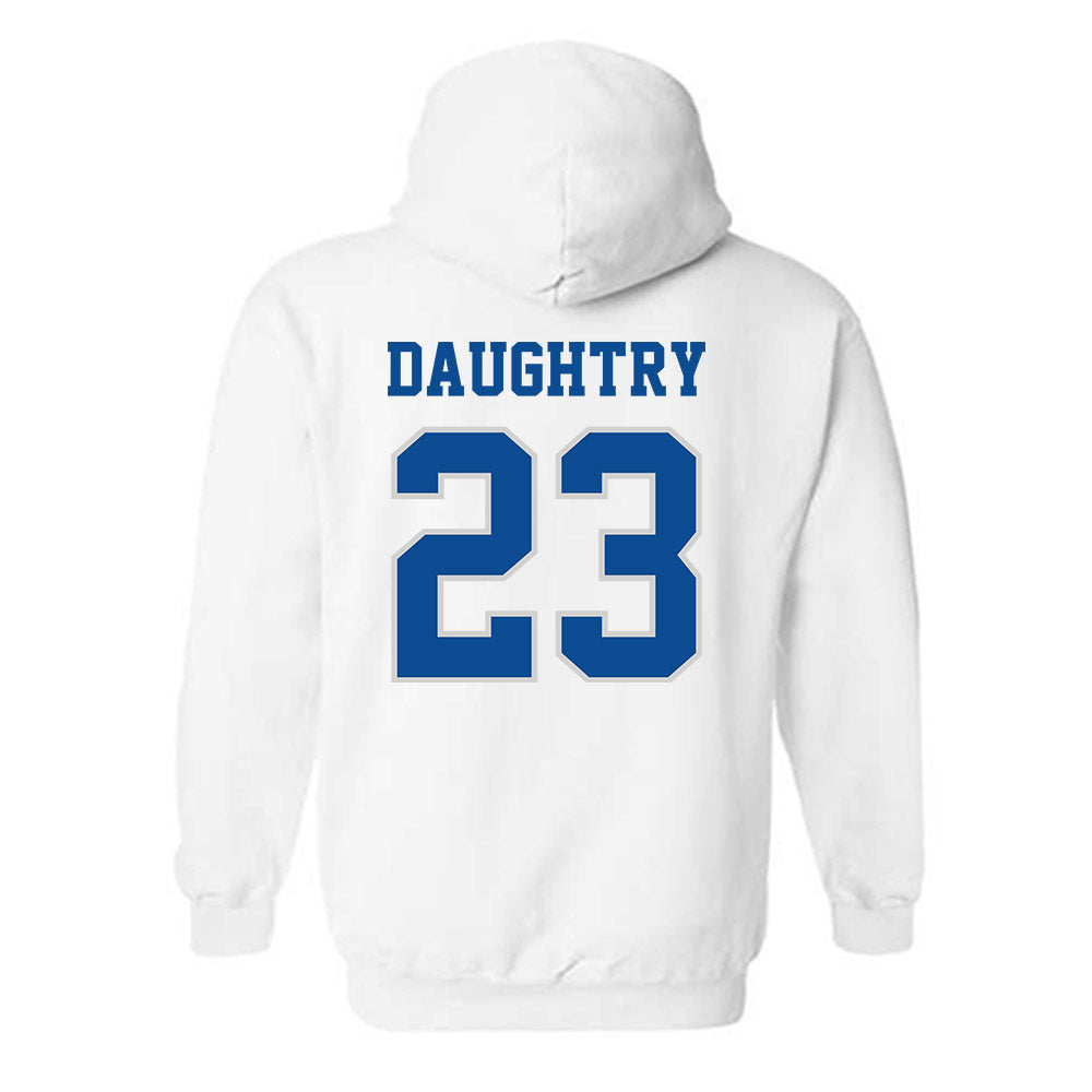 Indiana State - NCAA Men's Basketball : Jaden Daughtry - Classic Shersey Hooded Sweatshirt-1