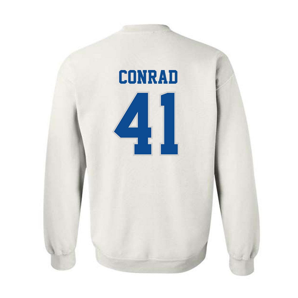 Indiana State - NCAA Football : Spencer Conrad - Classic Shersey Crewneck Sweatshirt-1