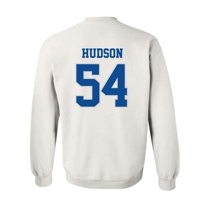 Indiana State - NCAA Football : Zeshaun Hudson - Classic Shersey Crewneck Sweatshirt-1
