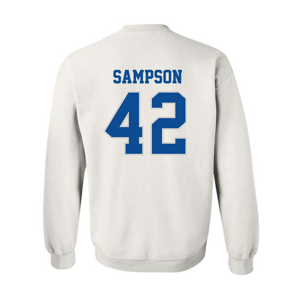 Indiana State - NCAA Football : Braxton Sampson - Classic Shersey Crewneck Sweatshirt-1