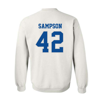 Indiana State - NCAA Football : Braxton Sampson - Classic Shersey Crewneck Sweatshirt-1