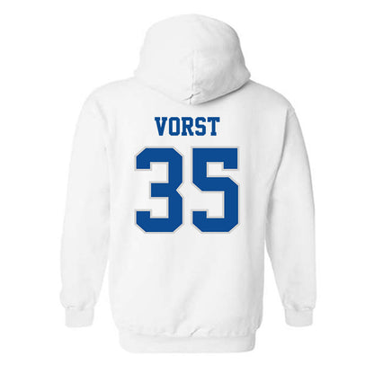 Indiana State - NCAA Men's Basketball : Derek Vorst - Classic Shersey Hooded Sweatshirt-1