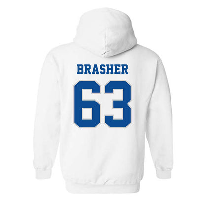 Indiana State - NCAA Football : Benjamin Brasher - Classic Shersey Hooded Sweatshirt-1