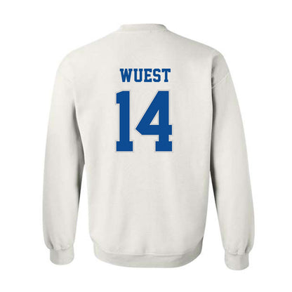 Indiana State - NCAA Football : BJ Wuest - Classic Shersey Crewneck Sweatshirt-1