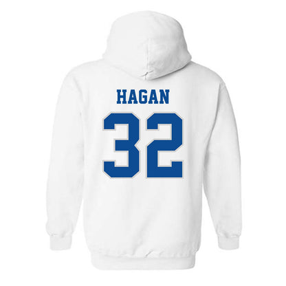 Indiana State - NCAA Football : Gavin Hagan - Classic Shersey Hooded Sweatshirt-1