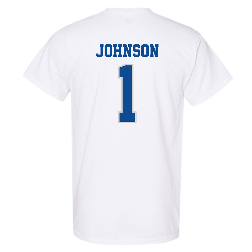 Indiana State - NCAA Football : Devin Johnson - Classic Shersey T-Shirt-1