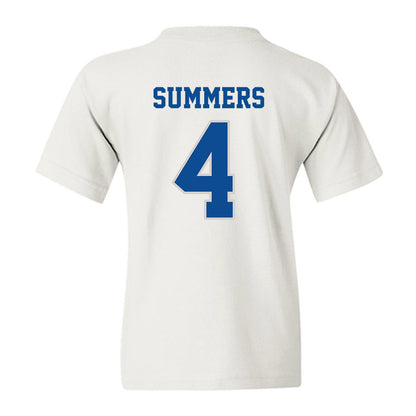 Indiana State - NCAA Men's Basketball : Jahni Summers - Classic Shersey Youth T-Shirt-1