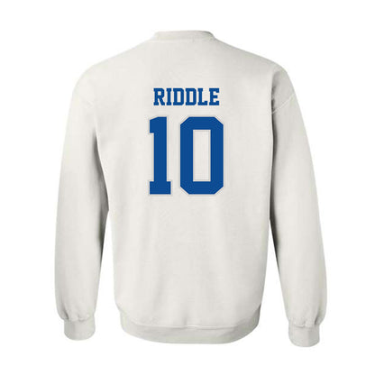 Indiana State - NCAA Football : Brock Riddle - Classic Shersey Crewneck Sweatshirt-1