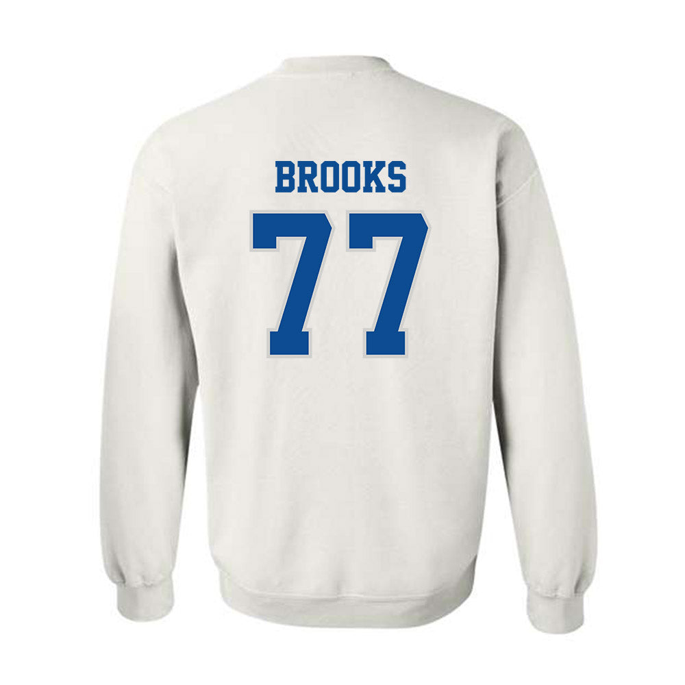 Indiana State - NCAA Football : RJ Brooks - Classic Shersey Crewneck Sweatshirt-1