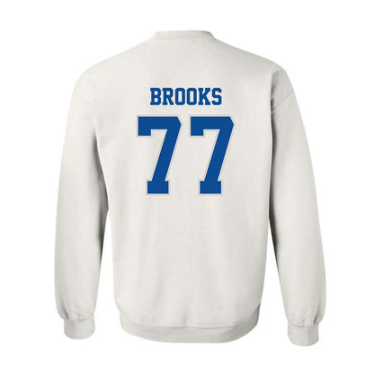 Indiana State - NCAA Football : RJ Brooks - Classic Shersey Crewneck Sweatshirt-1