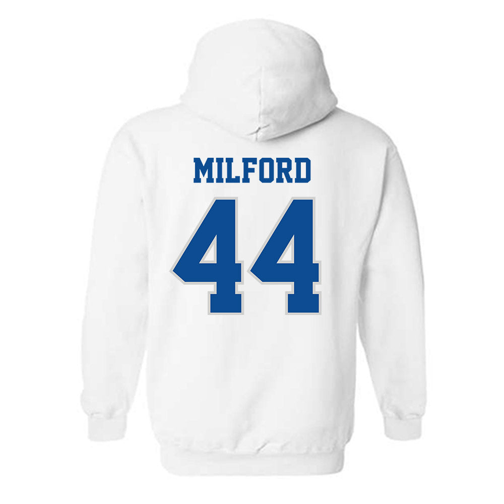 Indiana State - NCAA Football : Kendrick Milford - Classic Shersey Hooded Sweatshirt-1