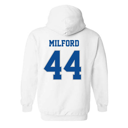 Indiana State - NCAA Football : Kendrick Milford - Classic Shersey Hooded Sweatshirt-1