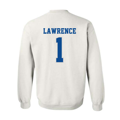Indiana State - NCAA Football : Plez Lawrence - Classic Shersey Crewneck Sweatshirt-1